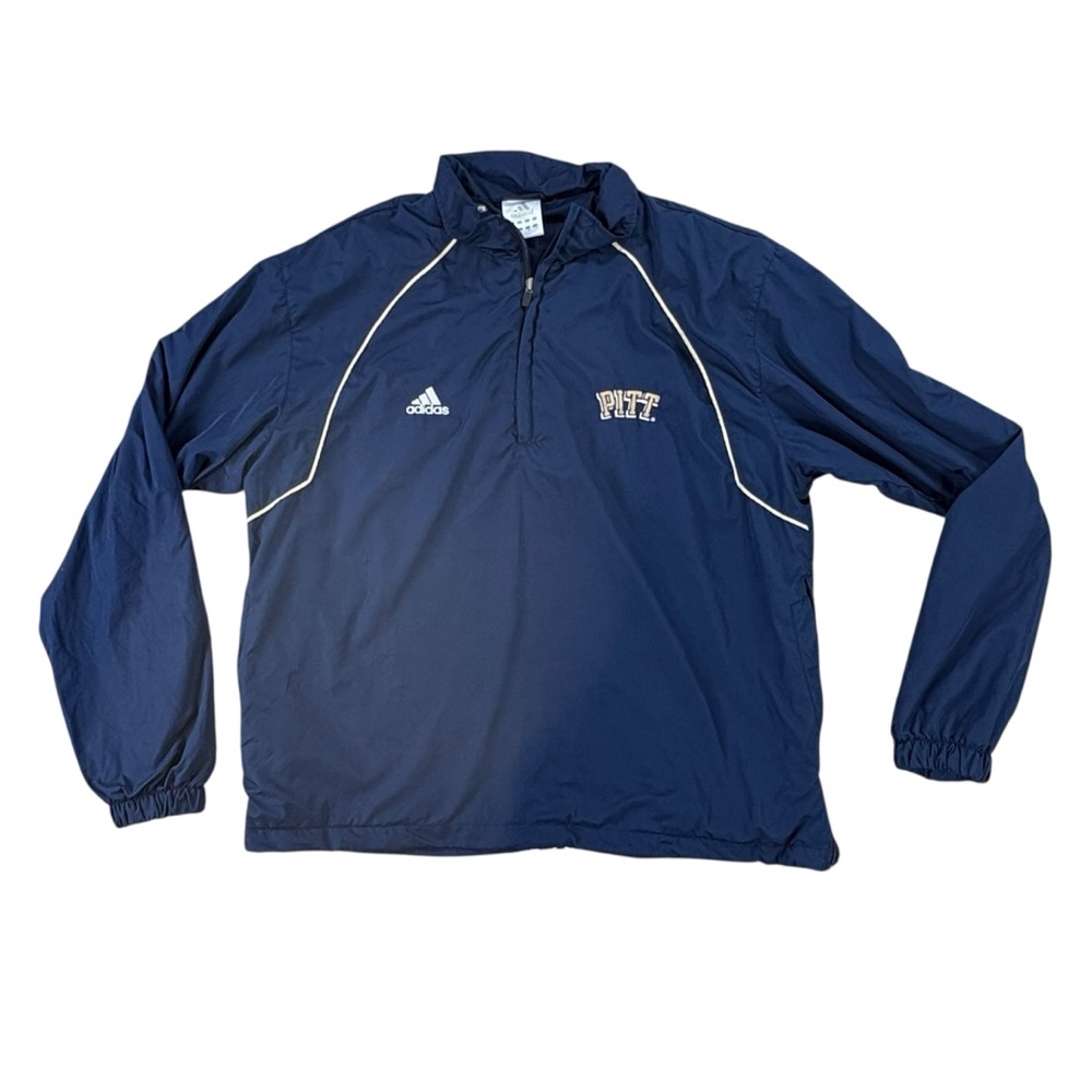 Men’s Adidas “climalite” Pitt Panthers vented pullover jacket size L
